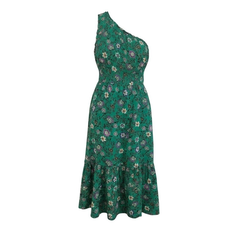 Knox Rose Green Floral Cottagecore feminine summer women's maxiDress